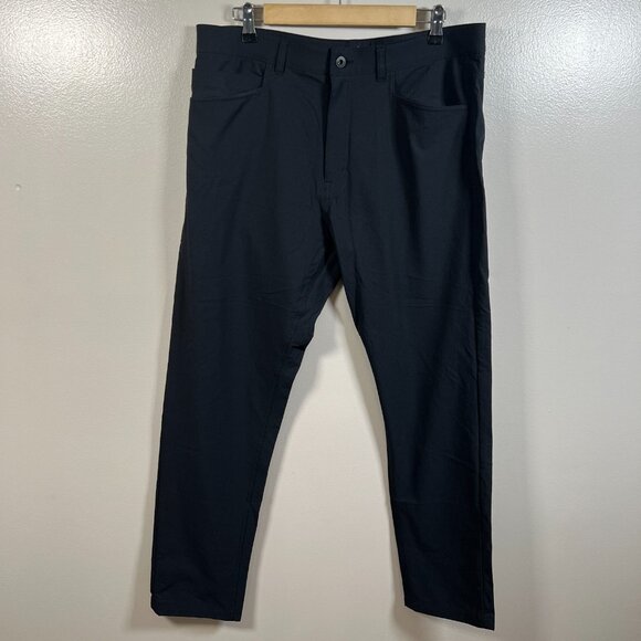 Western Rise Evolution Pant Size 35x33 Dark Gray Travel Tech Work Office - Picture 1 of 10